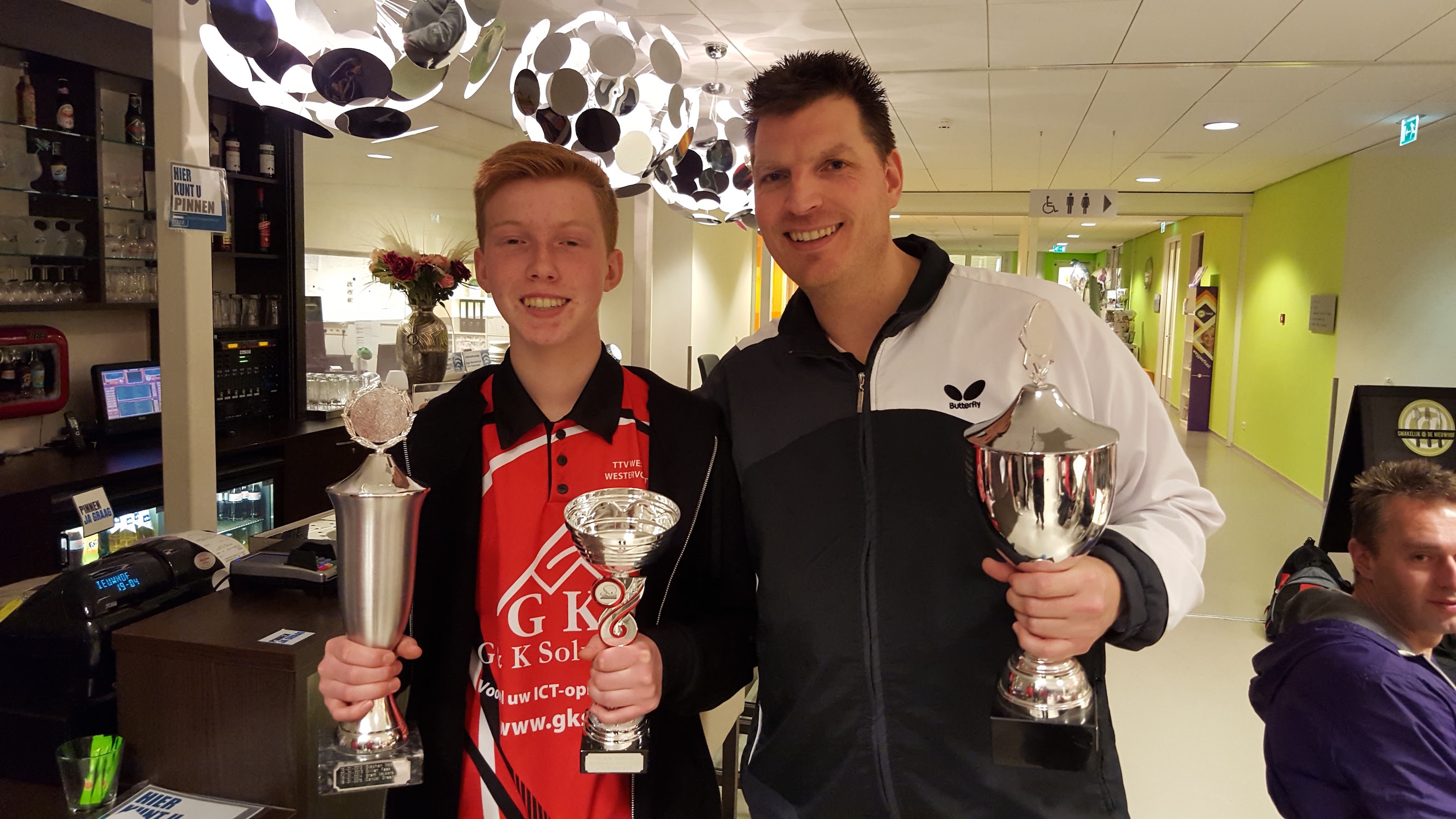 Onze clubkampioenen: Steven en Bas